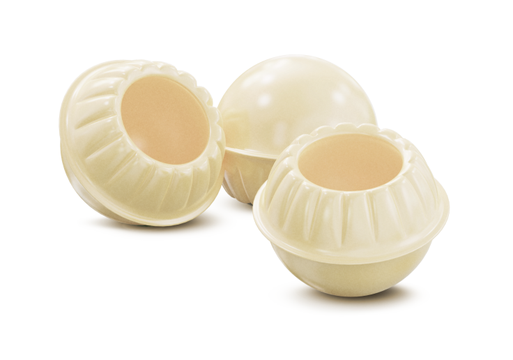 Cáscaras de Trufa Blancas