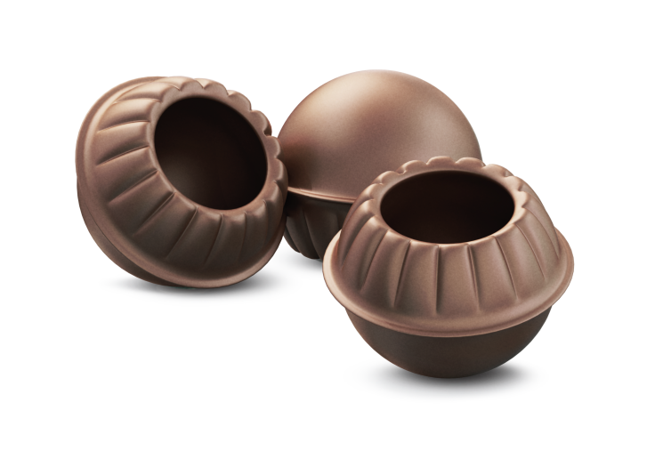 Cáscaras de Trufa con Leche