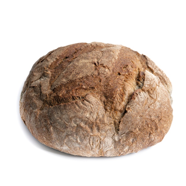 Pagnotta pugliese de trigo quemado